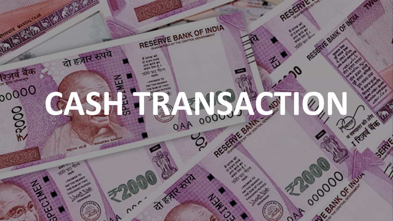Cash Receipt above Rs 2 Lakhs in Income Tax treatment