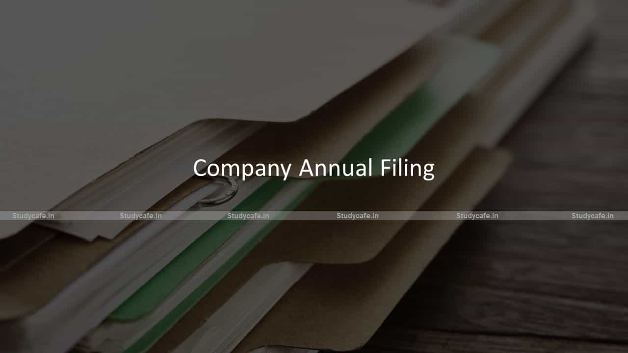 MCA introduced Form MGT-7A for Small and One Person Company