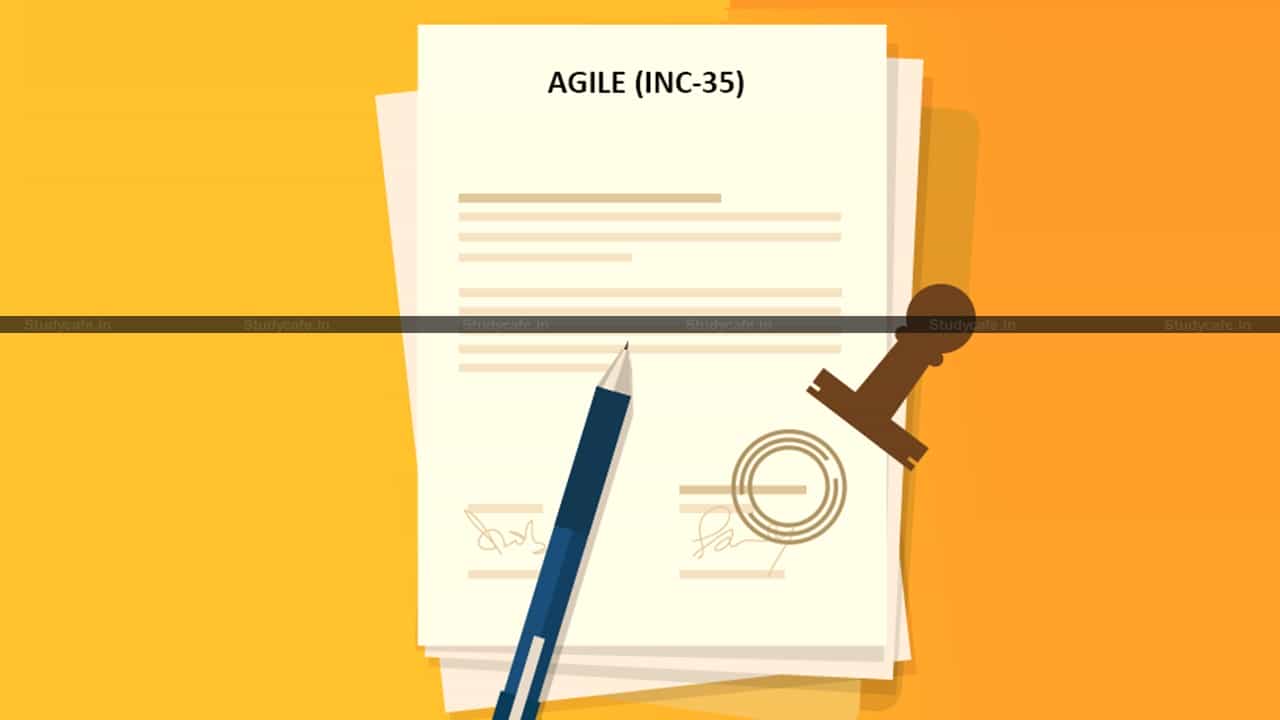 MCA introduces aadhar based authentication for GST registration in form INC35 AGILE-PRO