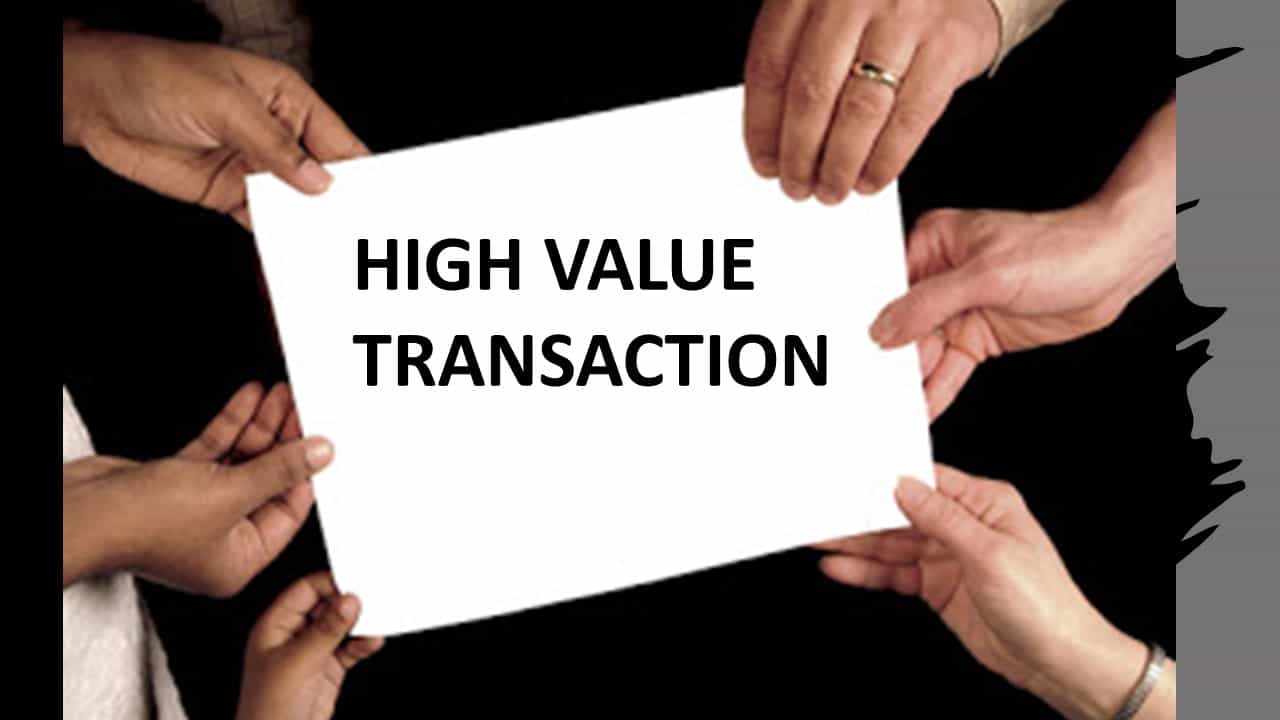 Advance Tax Payment on Income Tax e-Campaign on High Value Transactions