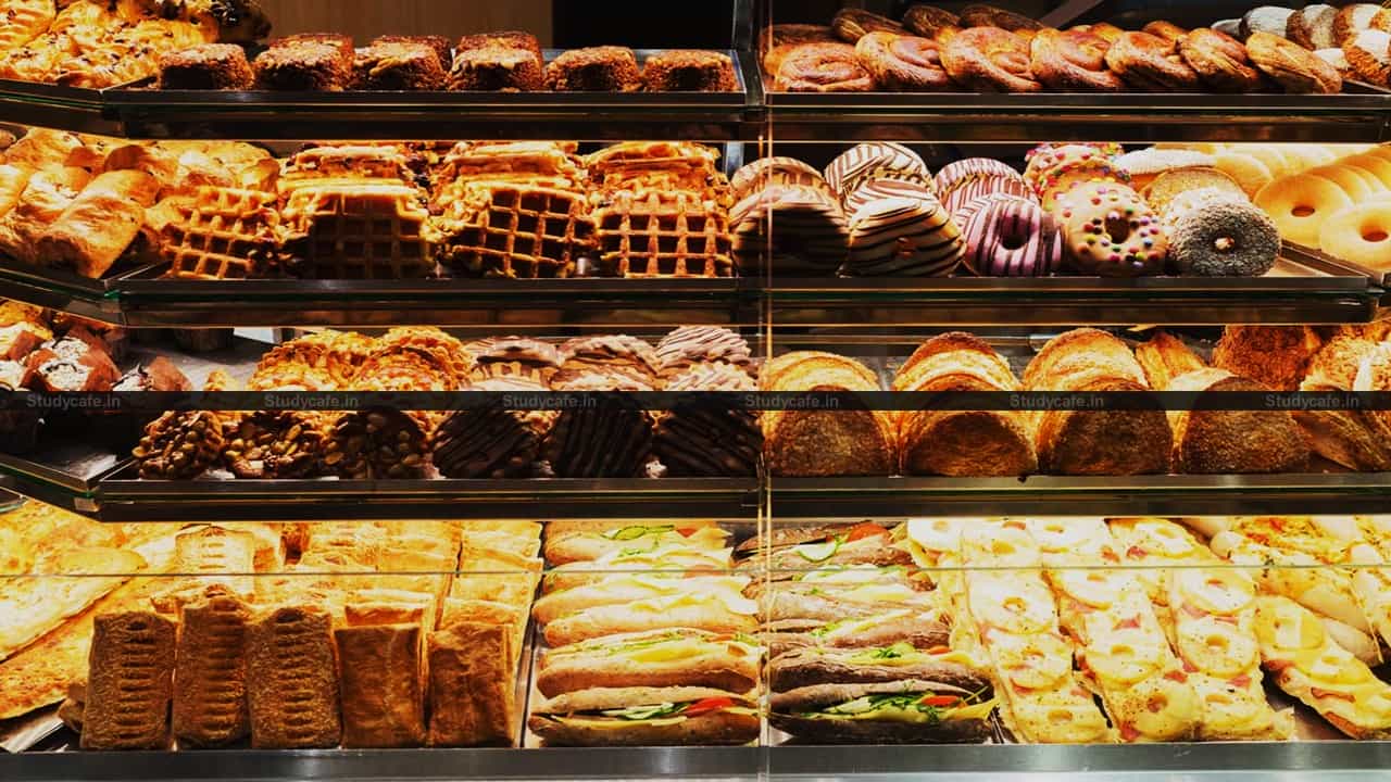 Supply of Bakery Items in Air-Conditioned premises of Applicant are Restaurants Services
