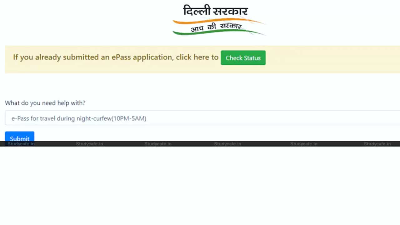 Get Covid-19 E-Pass in Delhi – Brief Process