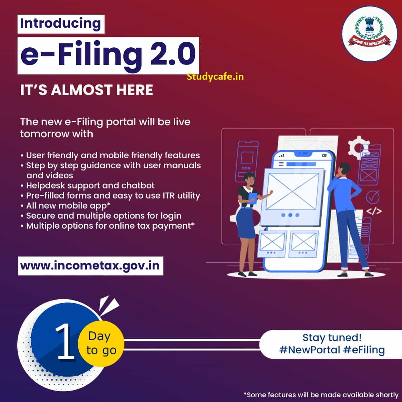 New Income Tax Portal to provide free ITR Preparation Software