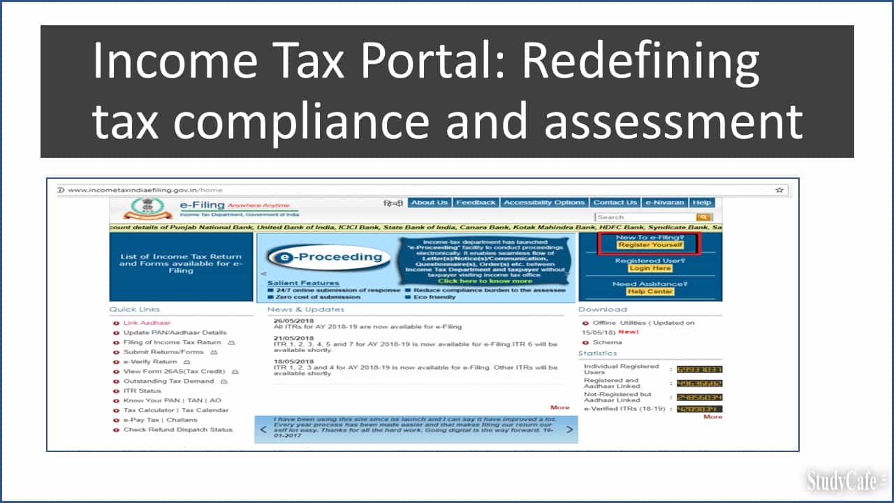 Income Tax Portal: Redefining tax compliance and assessment