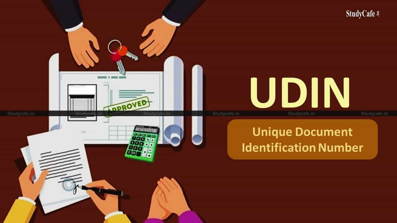 Aligning the time limit of generating UDIN to 60 days by substituting the existing time  limit of 15 days