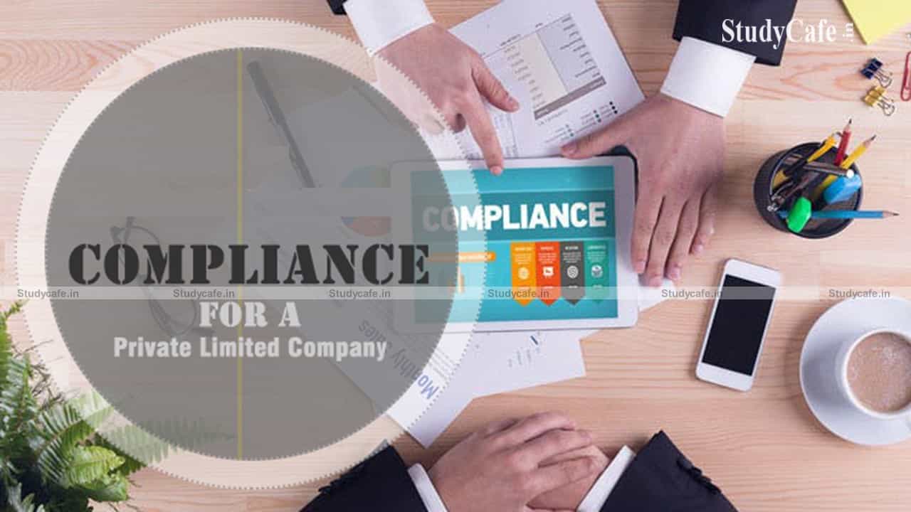 MCA due date compliance calendar for OPC and DIR 3 KYC
