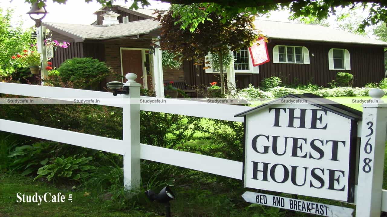 Accommodation or guest house facility will not form part of infrastructural support services