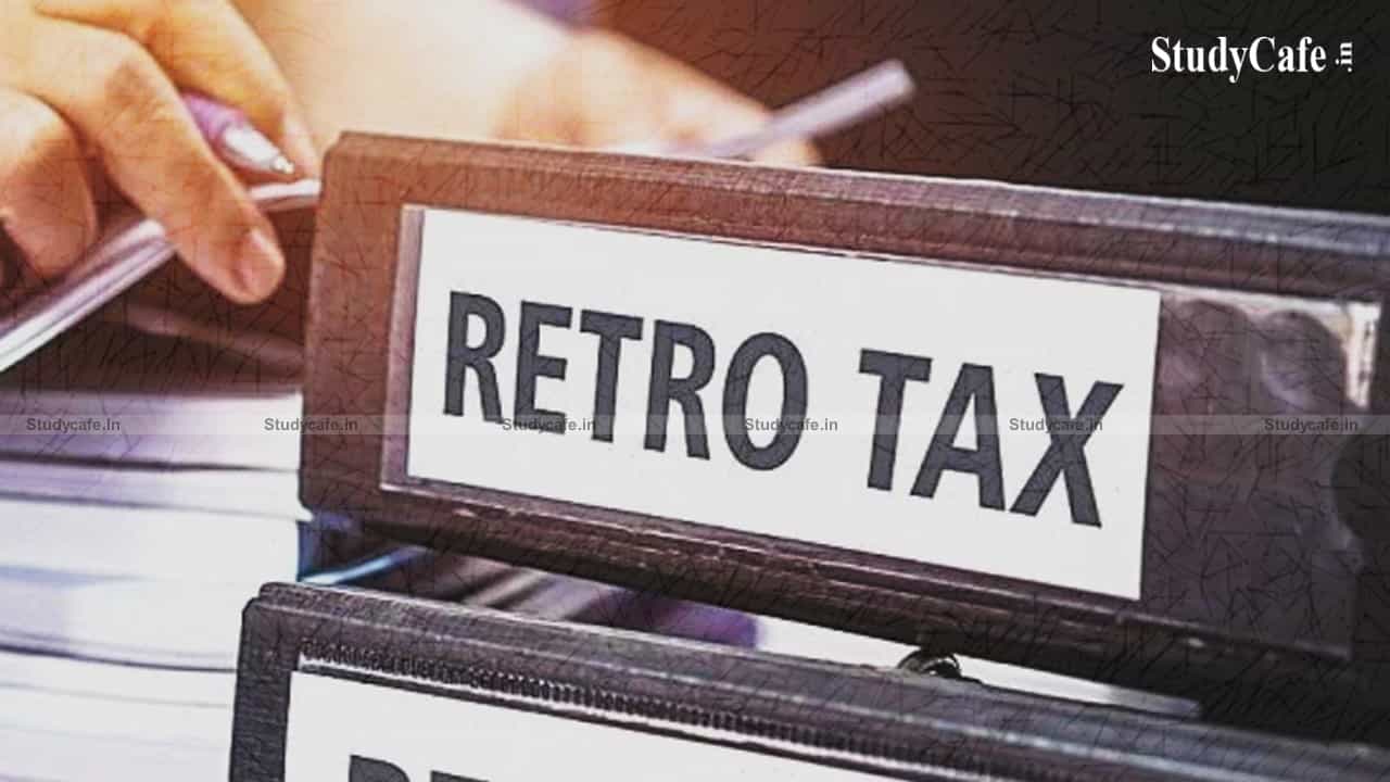 Retrospective Tax Disputes Settlement rules notified by CBDT