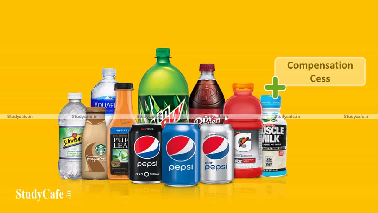 Compensation Cess to be levied on Carbonated Beverages of Fruit Drink