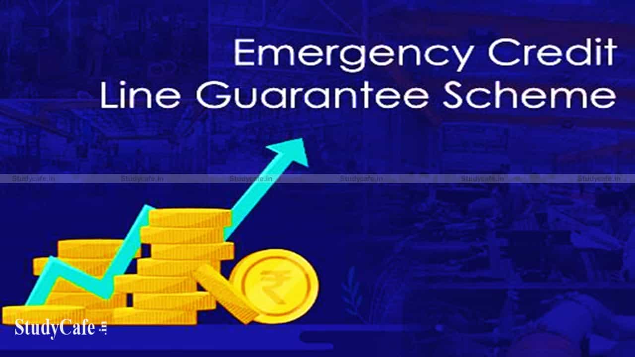 EMERGENCY CREDIT LINE GUARANTEE SCHEME MODIFIED AND EXTENDED TILL 31.03.2022