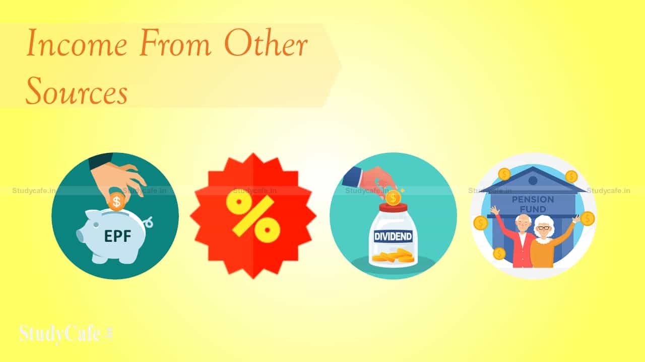 INCOME FROM OTHER SOURCES UNDER IT ACT