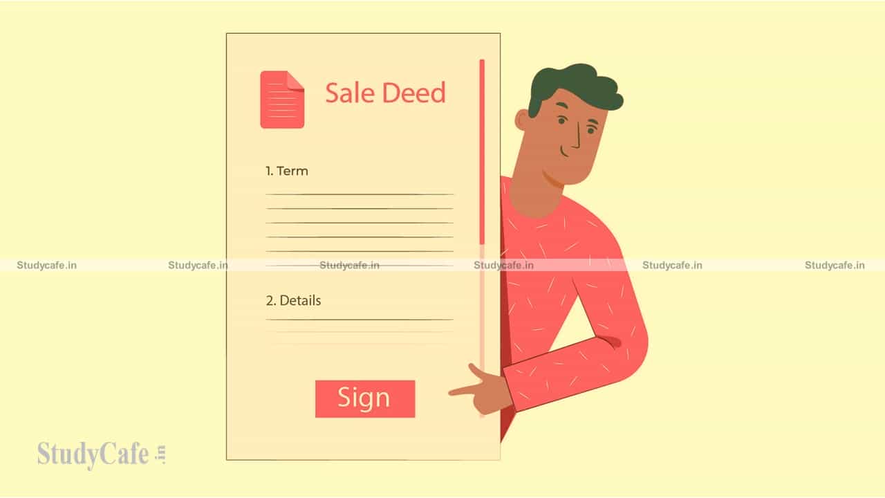 The facts mentioned in the sale deed cannot be the ground for availing Capital gain exemption