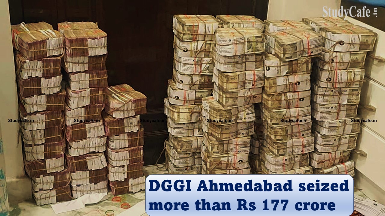 Kanpur search operations, DGGI Ahmedabad seizes more than Rs 177 crore