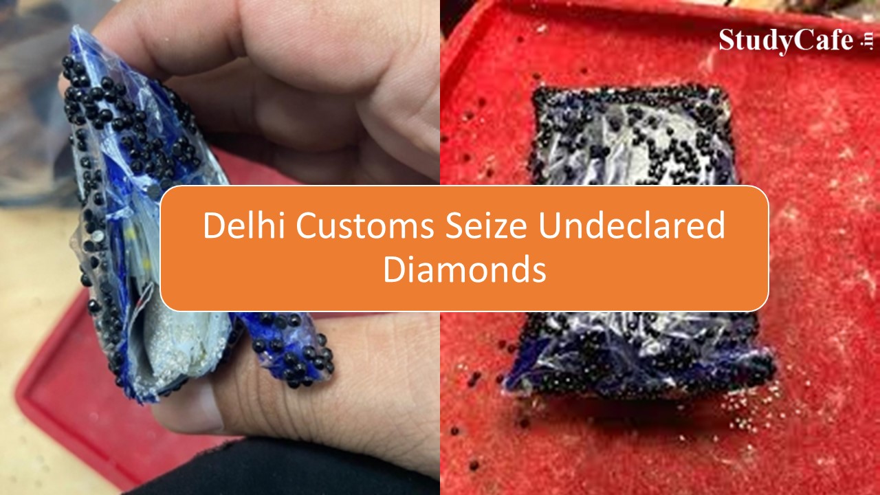 Delhi Customs Seize Outbound Undeclared Diamonds Valued at Rs 1.56 crore