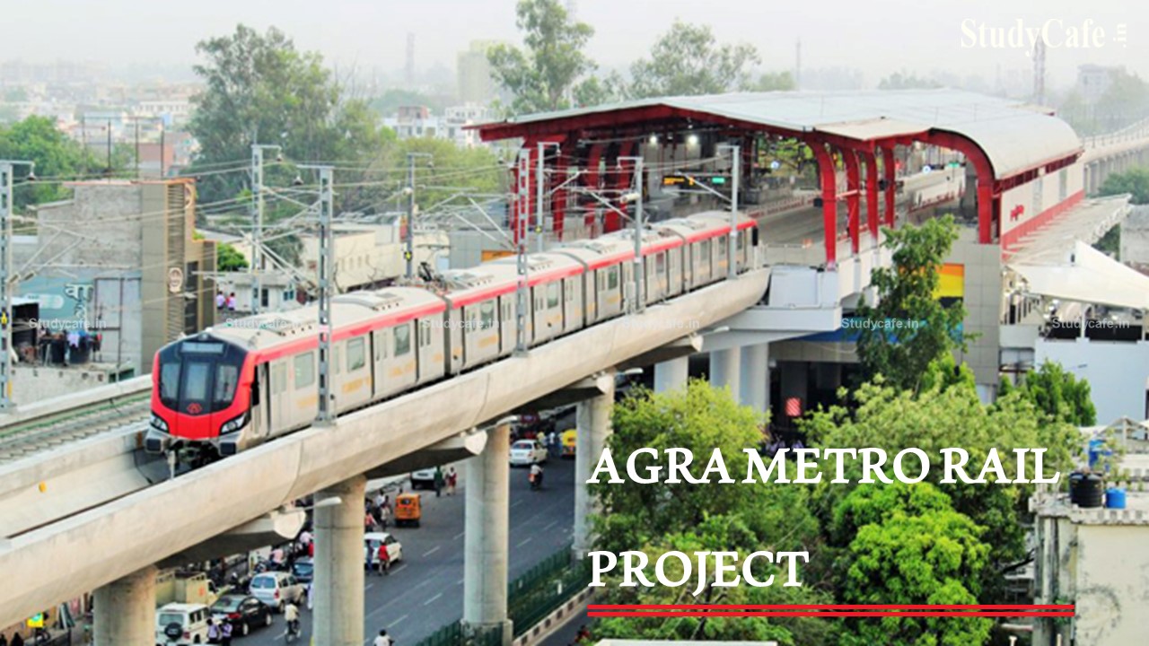 GOI & European Invt. Bank sign finance contract for first tranche loan of Euro 250 million for Agra Metro