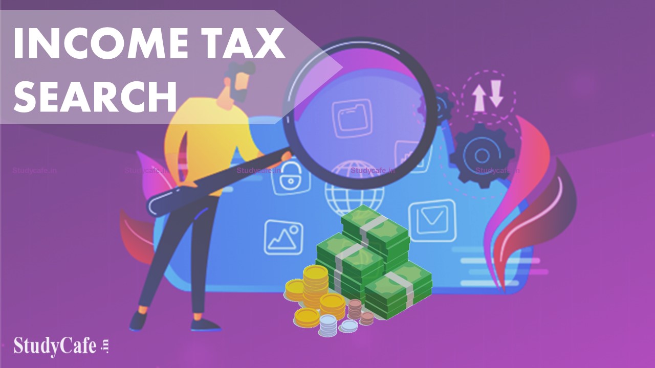 Income Tax Department conducts search operations in Tamil Nadu