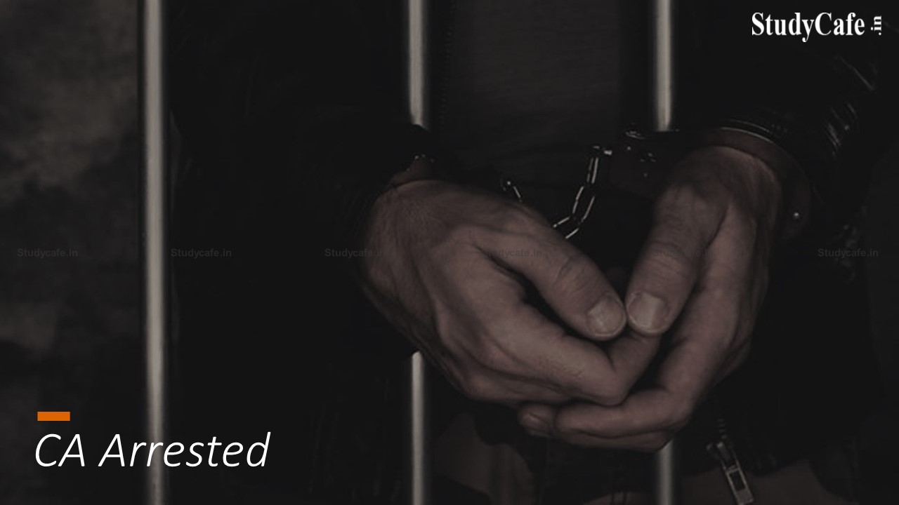 Mumbai Based CA arrested for Rs 92 crore fraud in generating Fake ITC