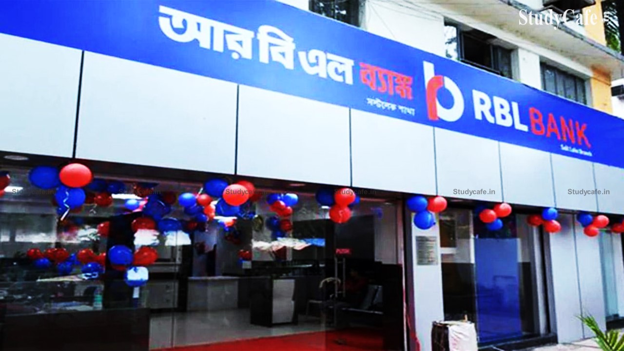 RBI sanctioned RBL Bank to collect indirect taxes