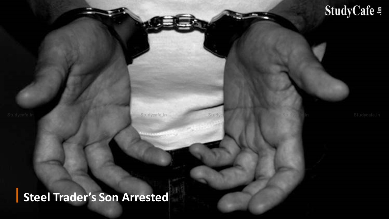 Steel trader's son held for Rs 6cr GST fraud in mumbai