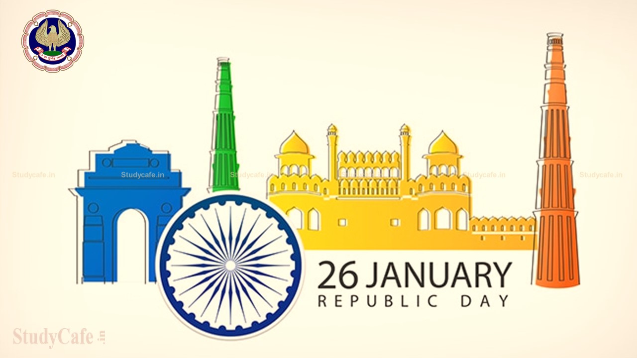 ICAI Issued Circular on Office Hours Arising Out of Security Arrangements For Republic Day 2022