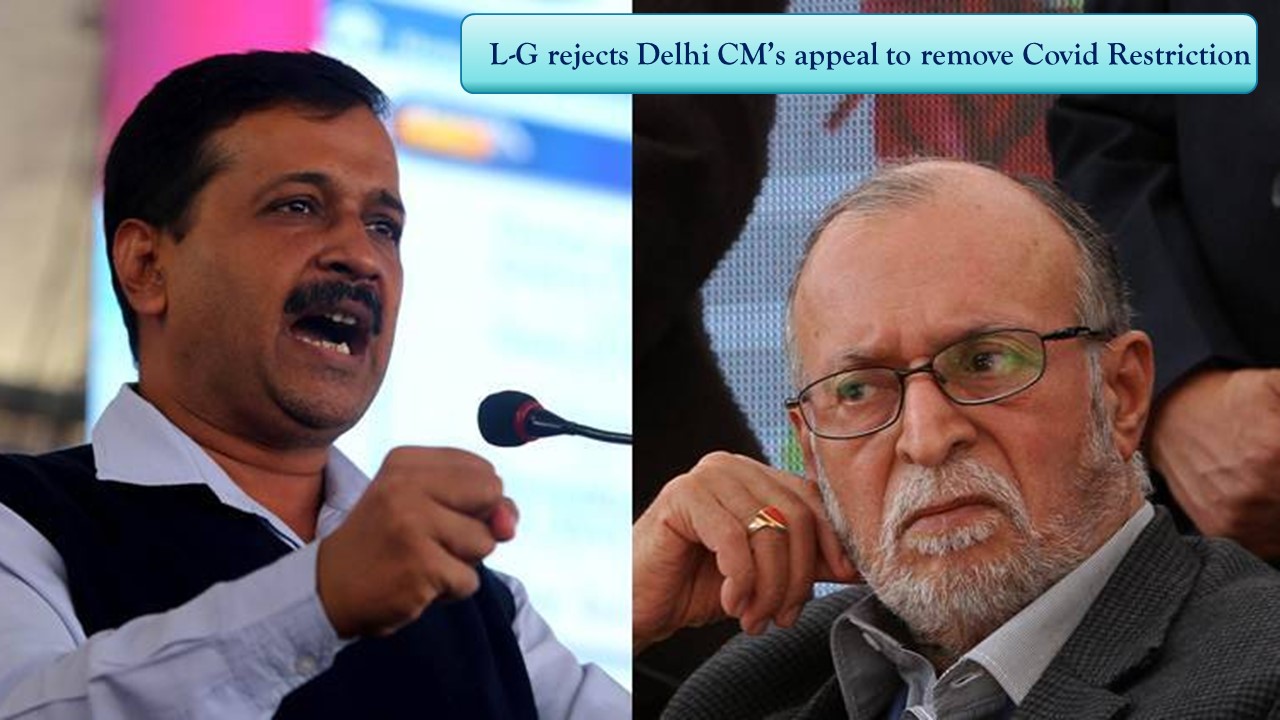 Weekend curfew to stay in Delhi, LG allows private offices to run with 50% capacity