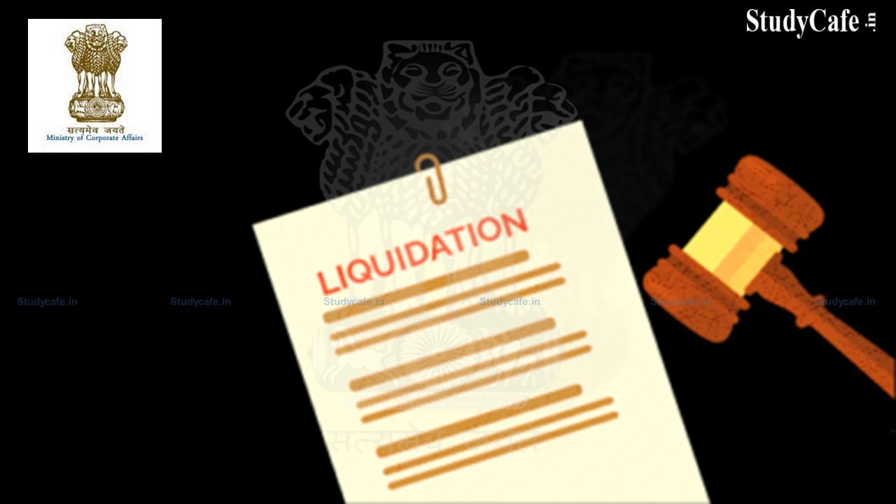 MCA Issues Notice for Dissolution of Various Companies (In Liquidation)