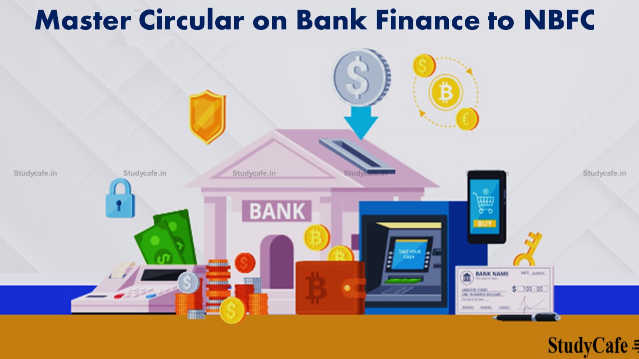 Master Circular on Bank Finance to Non-Banking Financial Companies issued by RBI