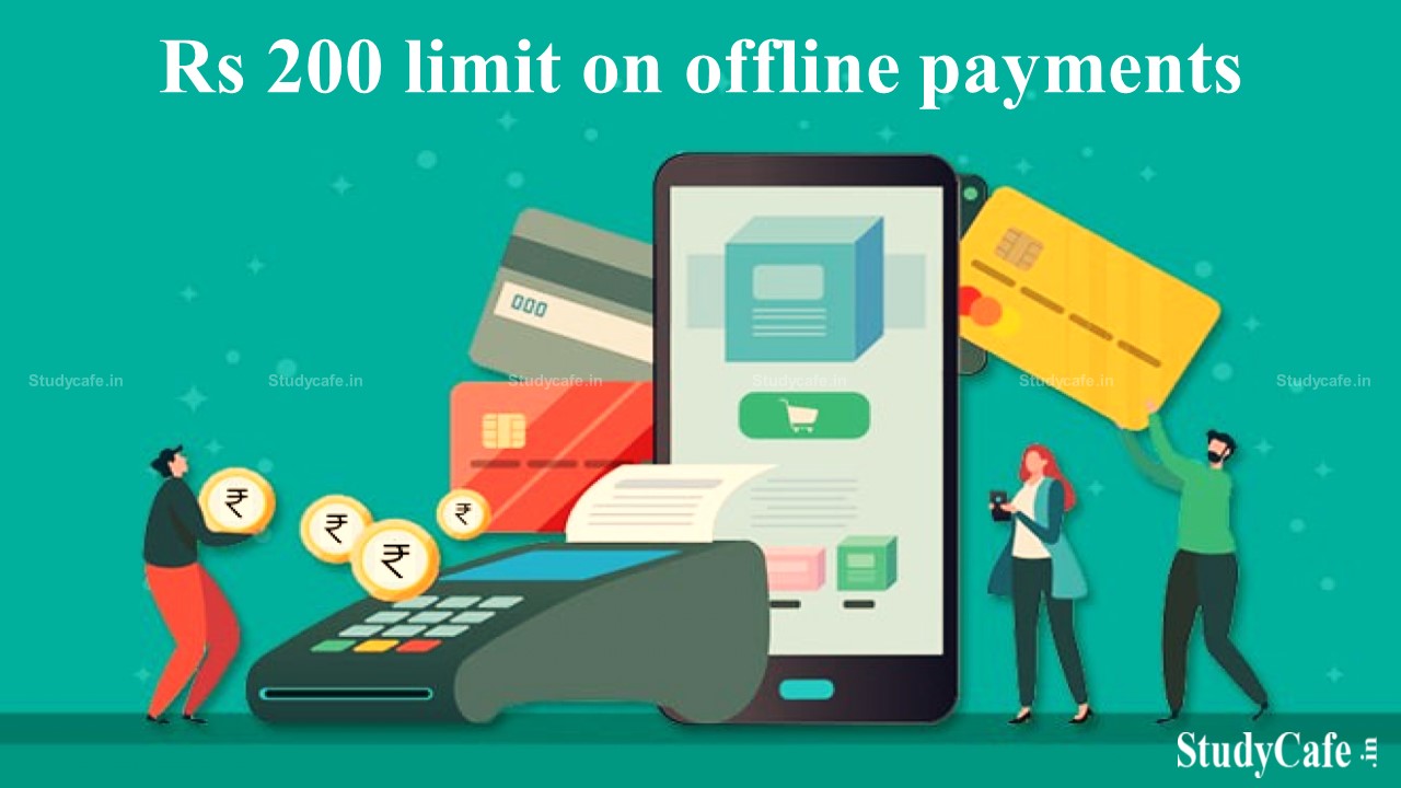 RBI imposed Rs 200 limit on offline payments