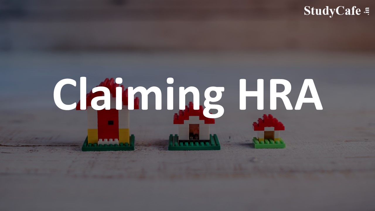 Make sure your Landlord files ITR if you are giving rent and claiming HRA