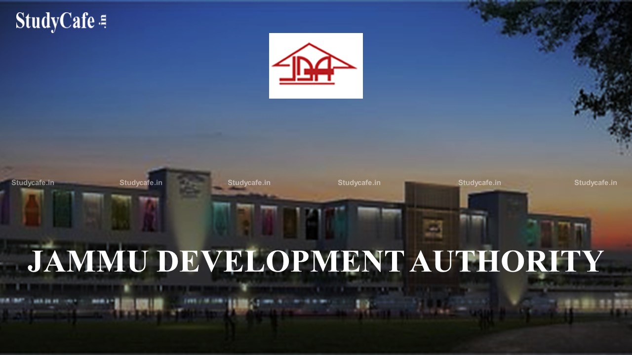 Empanelment of CA Firm for Tax Compliance of Jammu Development Authority