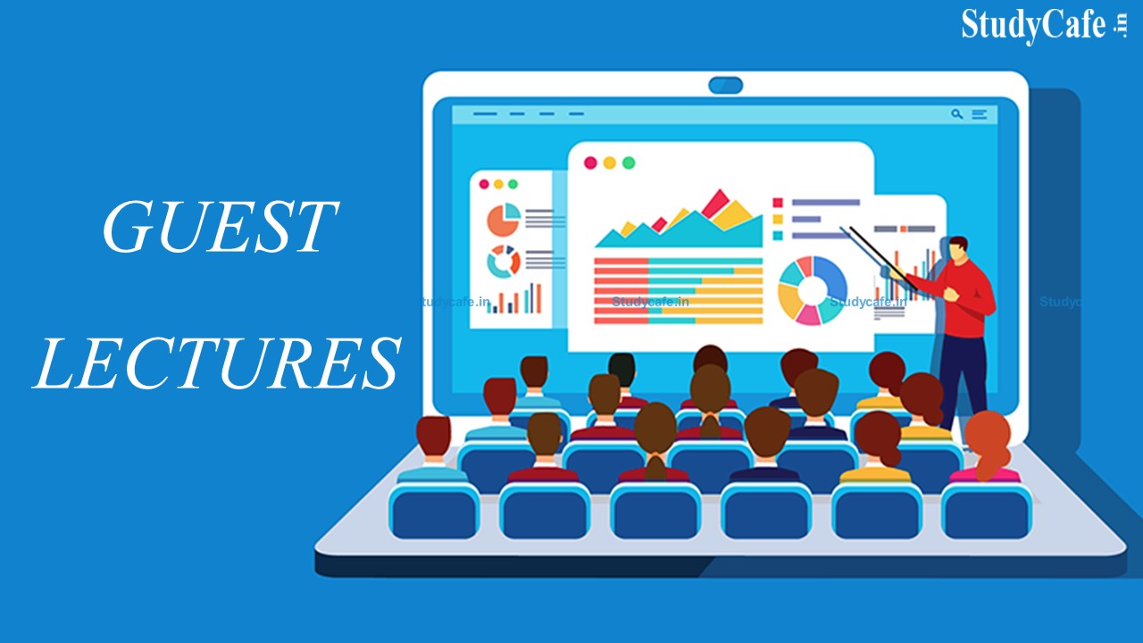 Income Earned from Conducting Guest Lectures a Taxable Supply of Services Attracts 18% GST