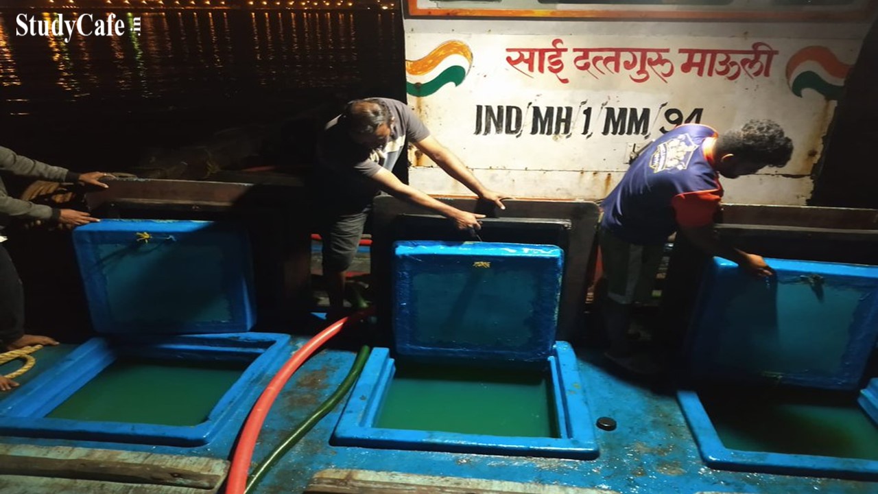 Mumbai Customs Seized a Fishing Boat for Smuggling Diesel