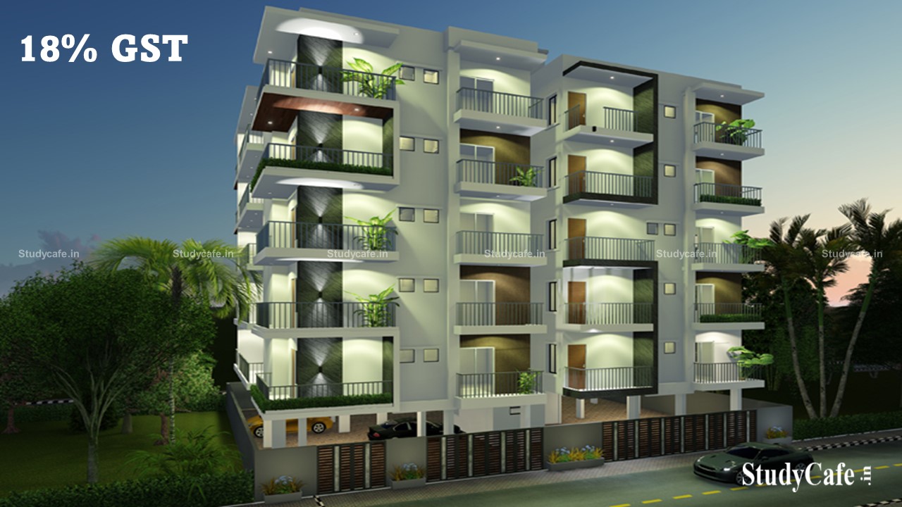 18% GST on Ancillary Services for Sale of Flats