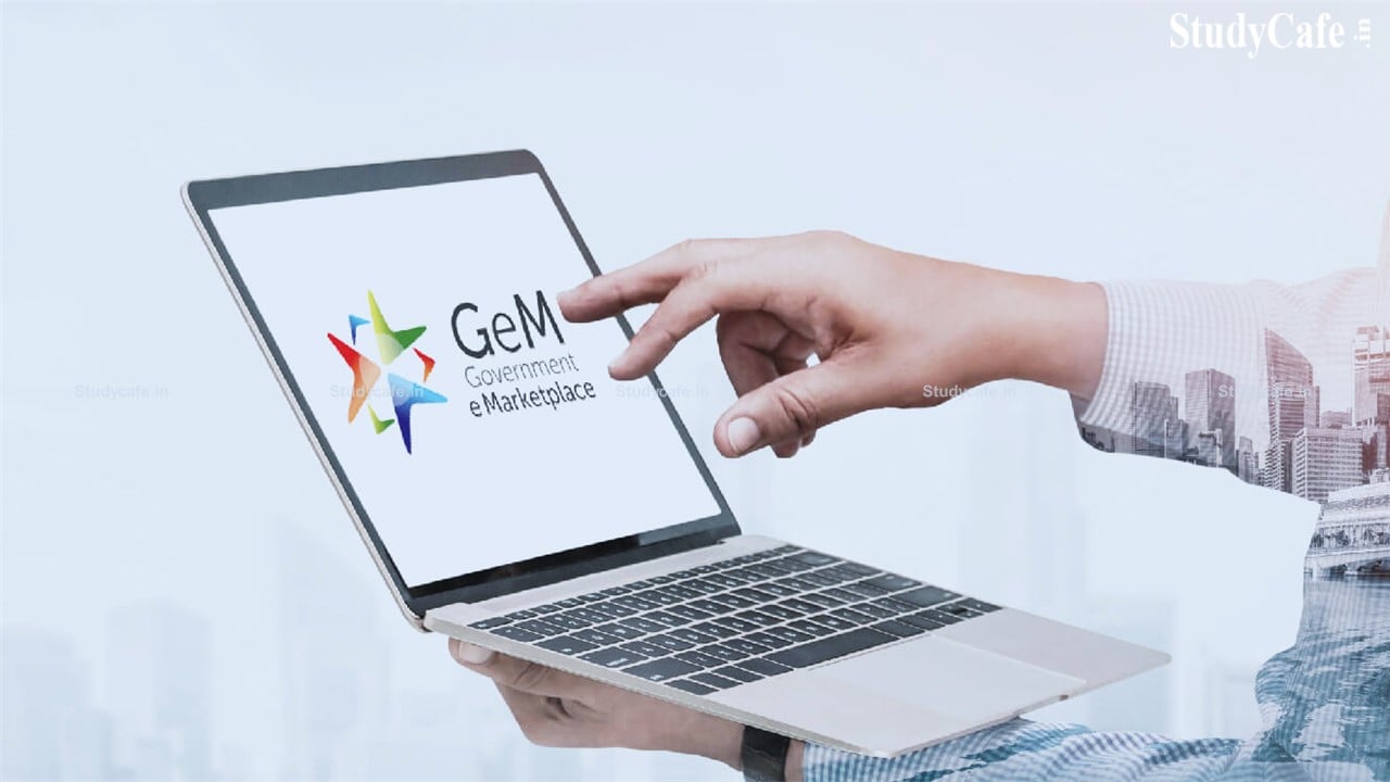 ICAI allows CA in Practice, Chartered Accountants Firms to register on GeM Portal for rendering Professional Services