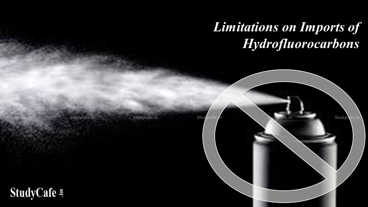 Government Puts Limits on Imports of Hydrofluorocarbons