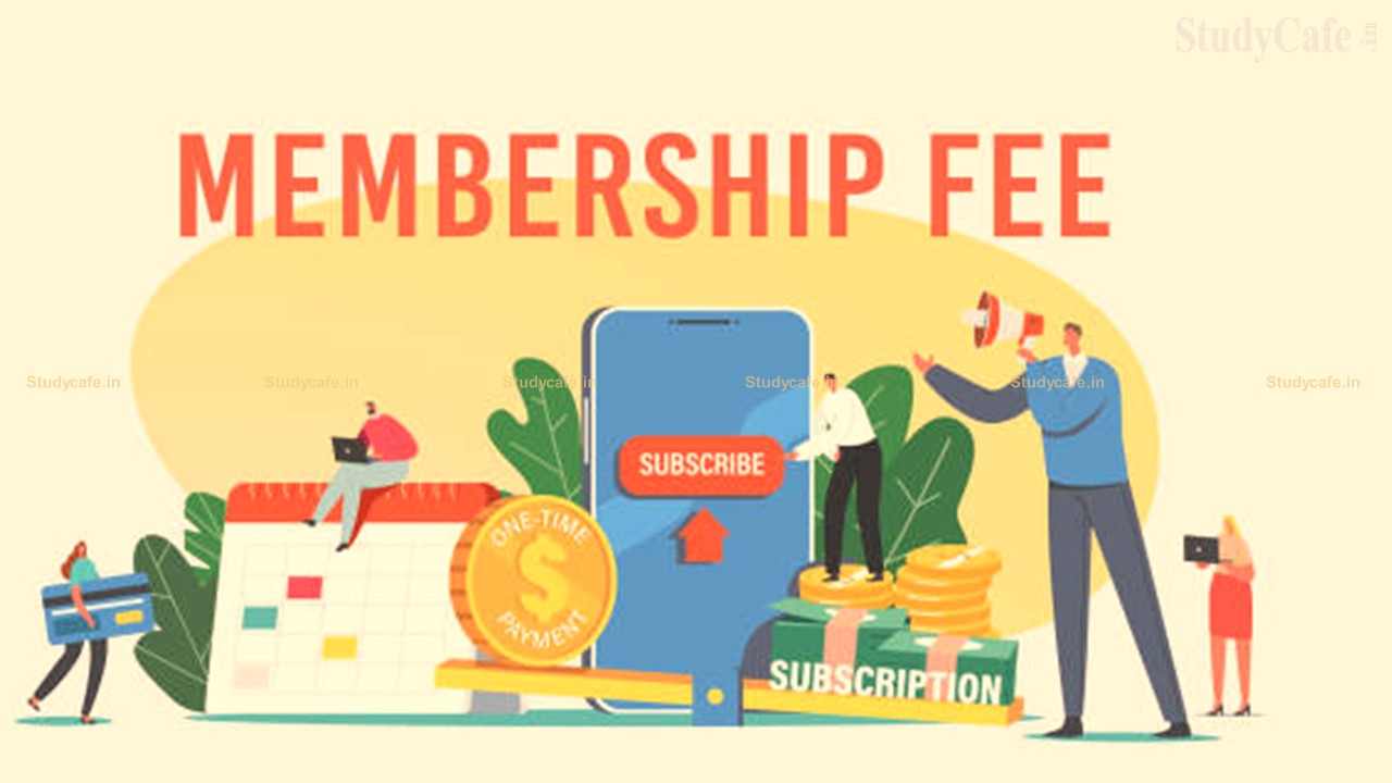GST Applicable on Membership Fee Collected by Clubs: AAR Maharashtra
