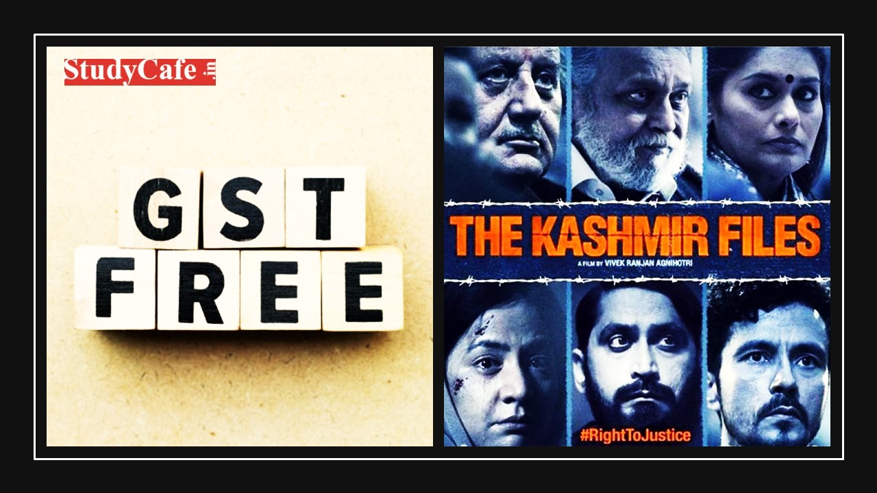 Gujarat Govt decides to reimburse State GST on exhibition of cinematographic film 'The Kashmir Files'