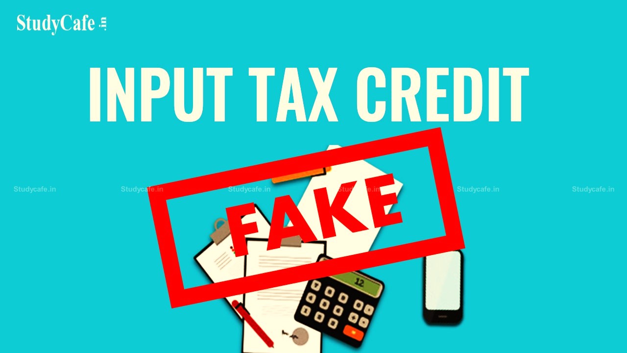 GST Department Arrests One Person for Bogus ITC Claim of Rs 102 Crores
