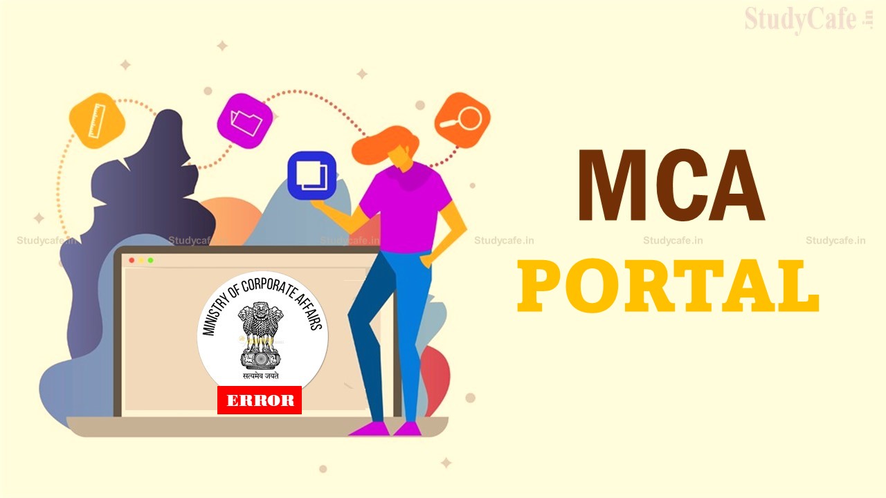 CA Organisation writes to FM on the sad state of affairs of MCA Portal