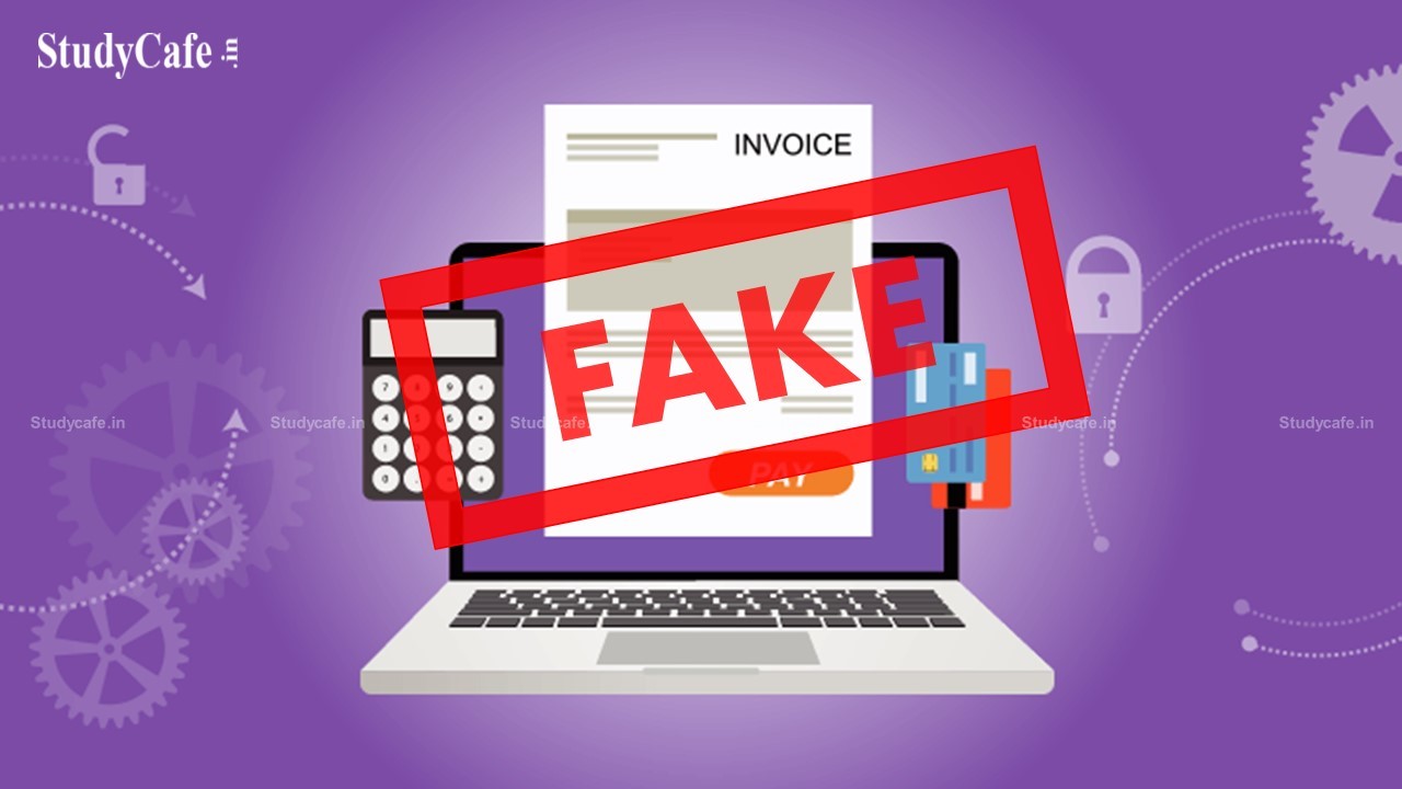 Fake ITC: GST Dept Busts GST Fake ITC Racket of Rs.19.84 Crore; Proprietor Arrested