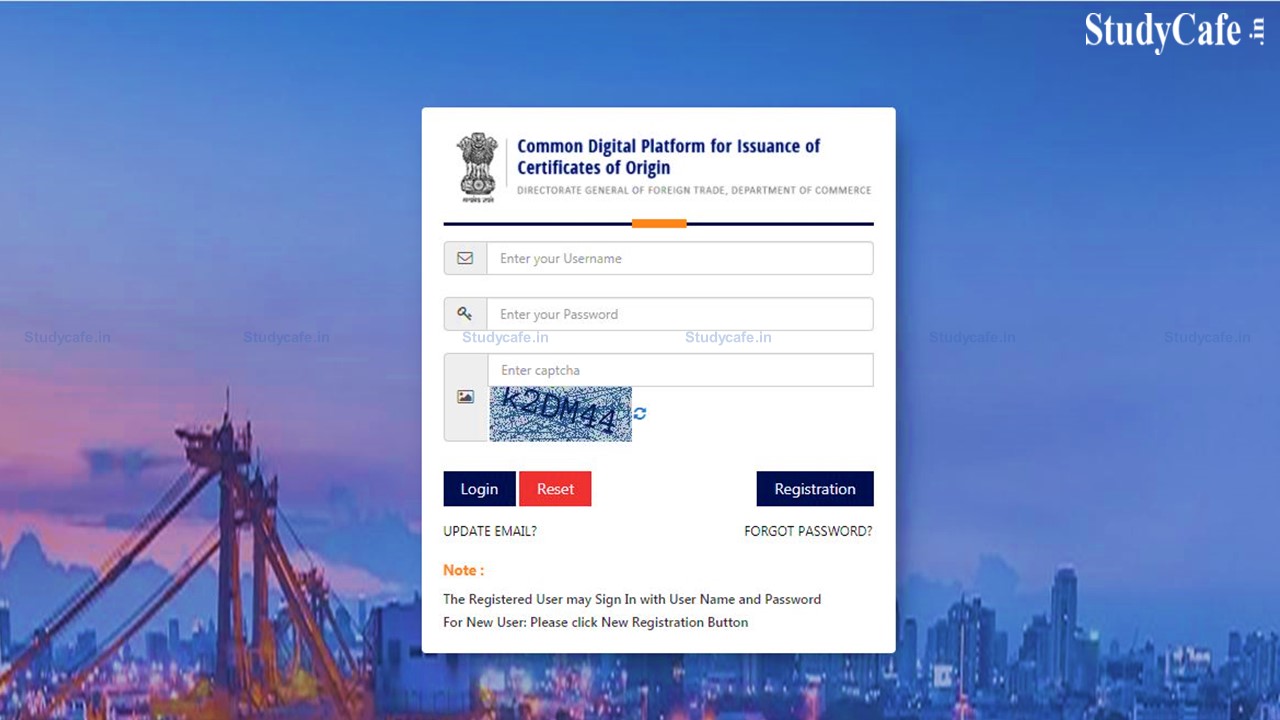 DGFT Extends the date of e-filing of Non-Preferential CoO to August 01, 2022