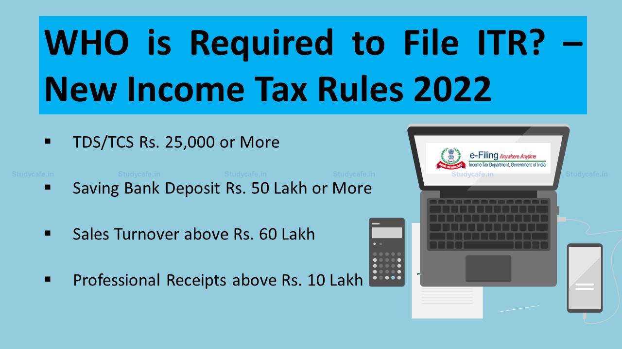 New ITR filing rules: Mandatory to file Return If your TDS is Rs 25,000 or more, otherwise there will be trouble