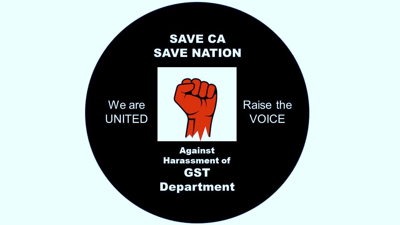 Protest erupt after Arrest of two CAs from Gurugram in a tax fraud case