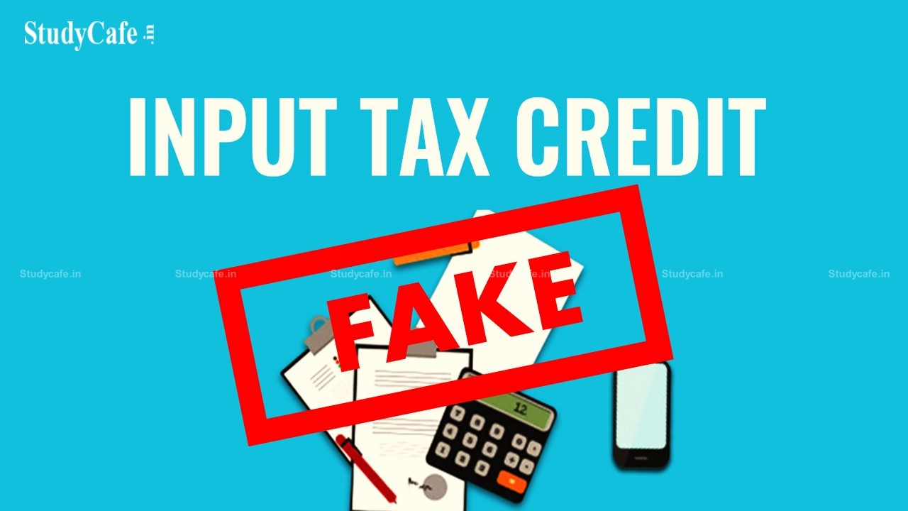 Businessman Arrested for Bogus ITC Claim Worth Rs.7 Crore