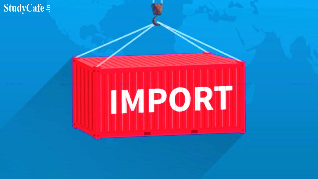DGFT amends Import Policy of ITC (HS) Codes