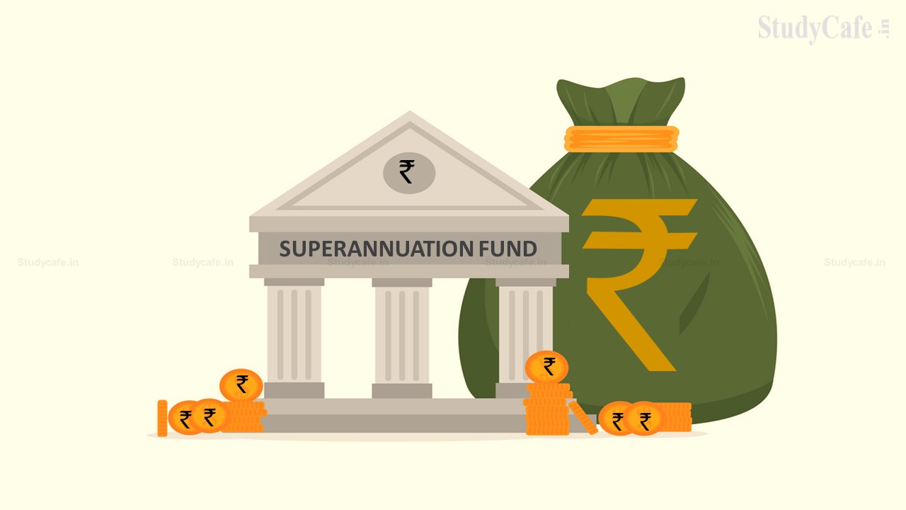 No Fringe Benefit tax leviable when there is no actual contribution made to Approved Superannuation Fund
