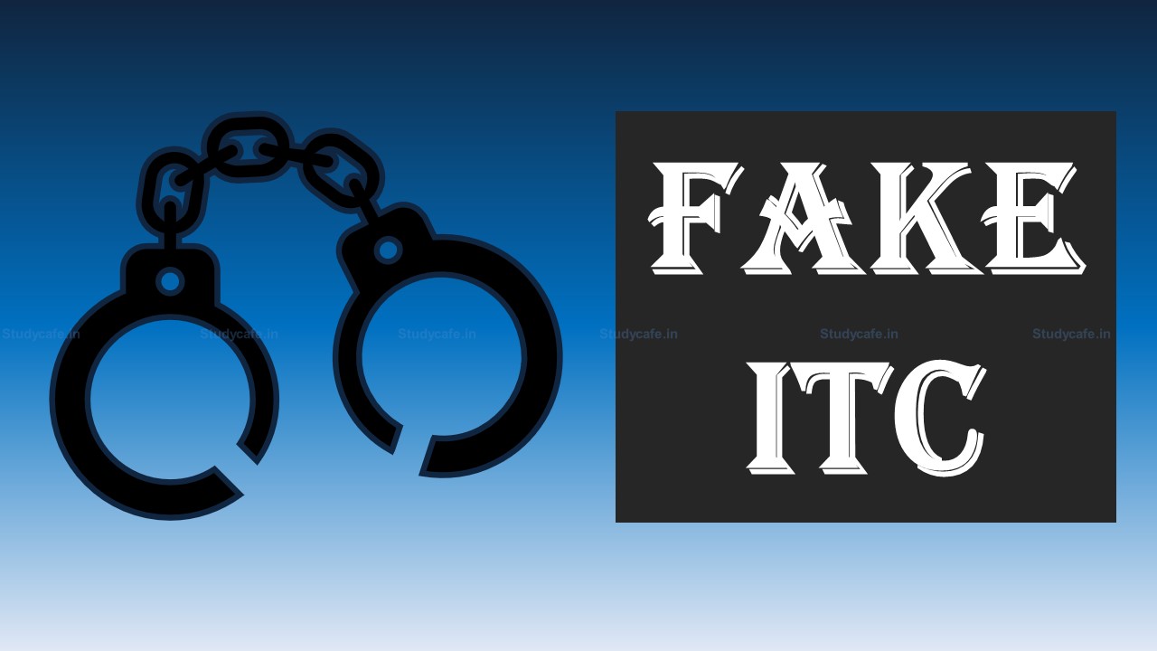 GST Tax Auditor arrested based on Fake ITC Racket Busted by State GST Officers