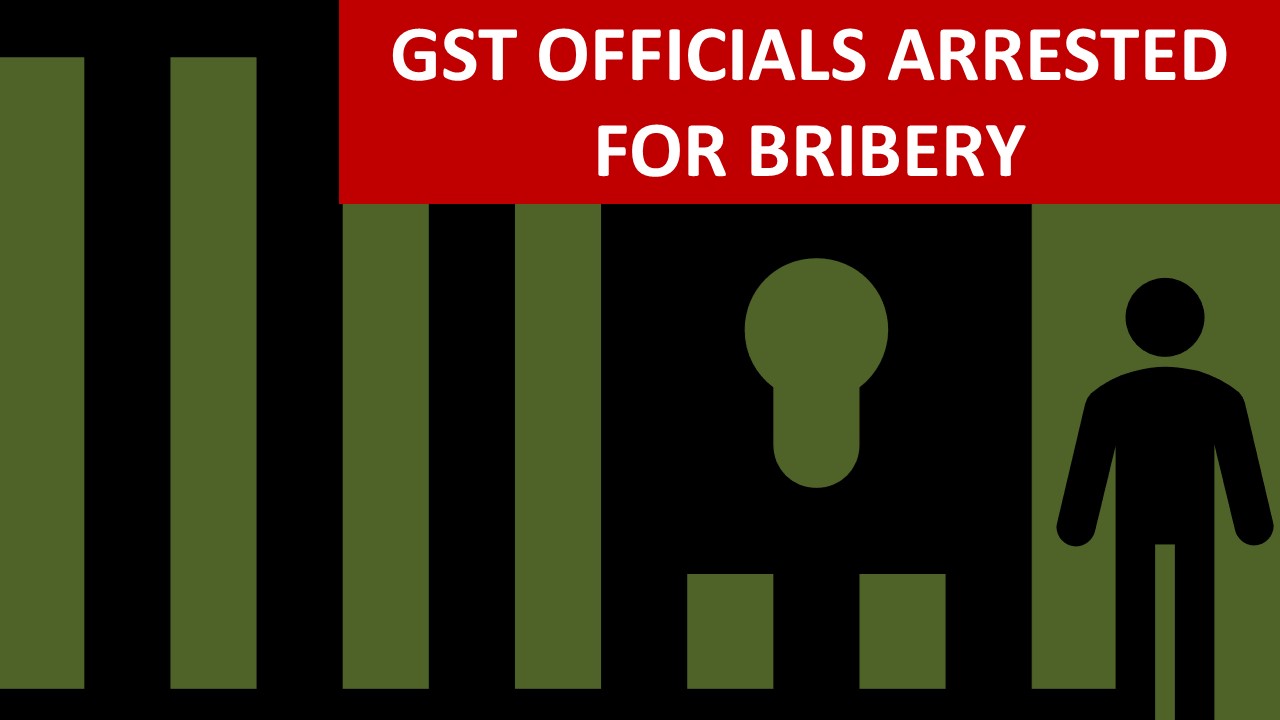 CBI seeks for prosecution of GST officials charged in DA and bribery cases