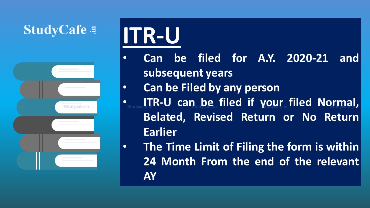 All About Form "ITR-U" or Updated Return