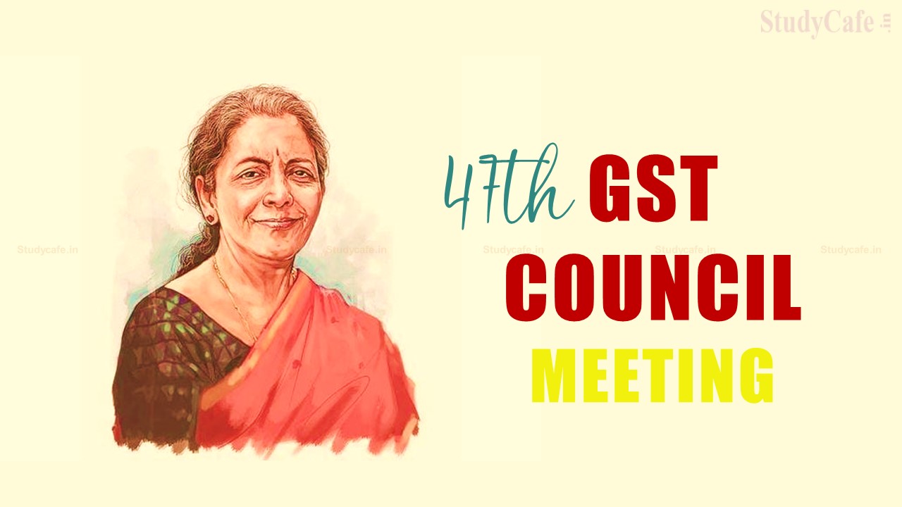 47th GST Council Meeting on June 28-29; Decision Likely on imposition of GST on Online Gaming